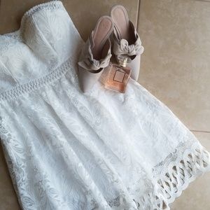 Francescas | Strapless sweetheart neckline dress